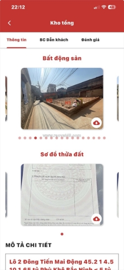 Bán nhanh 2 lô đất lo h1 đông tiến vuông góc đẹp 3 mặt tiền +lo 2h tại đông