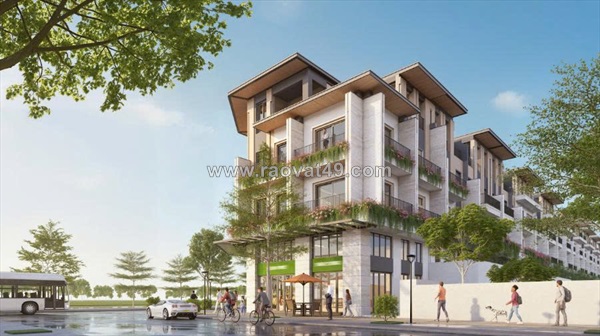 Bán shophouse lô góc bích động lakeside - đường 22m - mt 9m - từ 7x triệu/m²