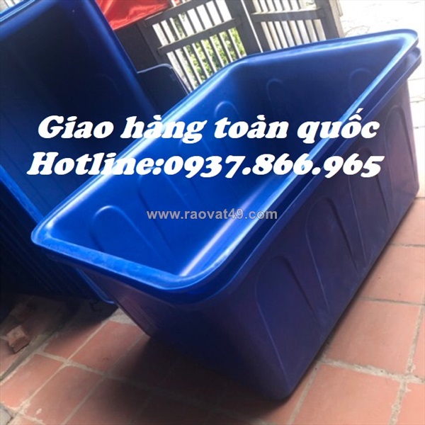 Bán thùng nguyên sinh 750l,thùng dung tích lớn đựng hải sản, thùng tròn nuôi hải sản