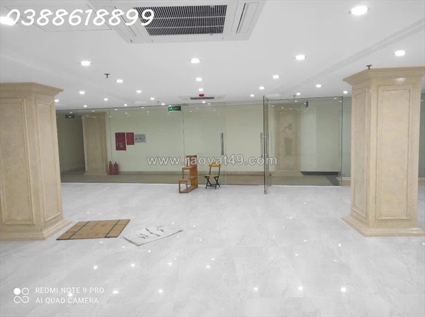 Bán toà  mặt phố  kv xã đàn  250mx9t, mt 10m - cho thuê 500 tr/th