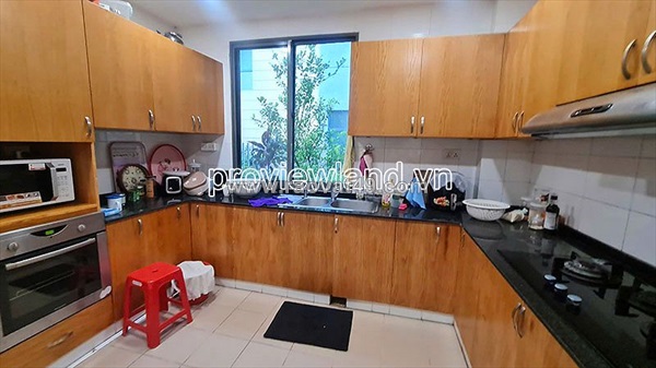 Bán villa riviera an phú có dt đất 300m2, 1 trệt, 2 lầu, sân vườn rộng, 120 tỷ