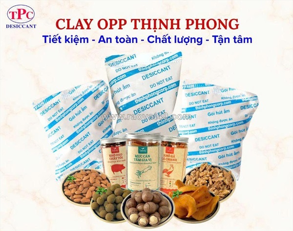 Bánh kẹo, đồ ăn vặt dễ mềm ỉu? đã dùng gói hút ẩm thịnh phong chưa?