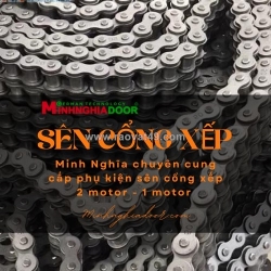 Báo giá sên cổng xếp mới nhất 2026 tại minh nghĩa door