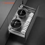 Bếp tối giản chuẩn hàn với phụ kiện tanium