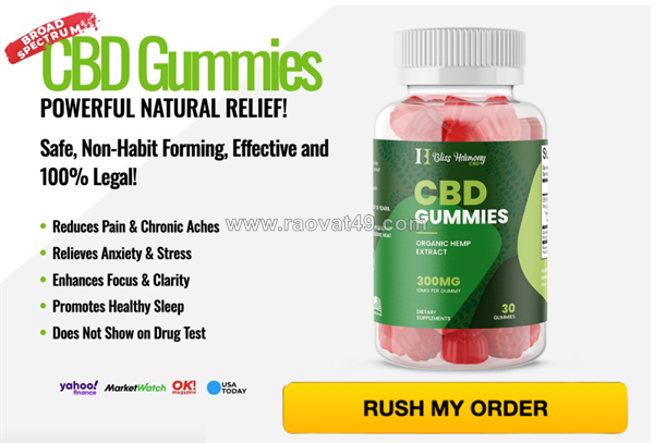 Bliss harmony cbd gummies usa review 2026 – broad-spectrum benefits