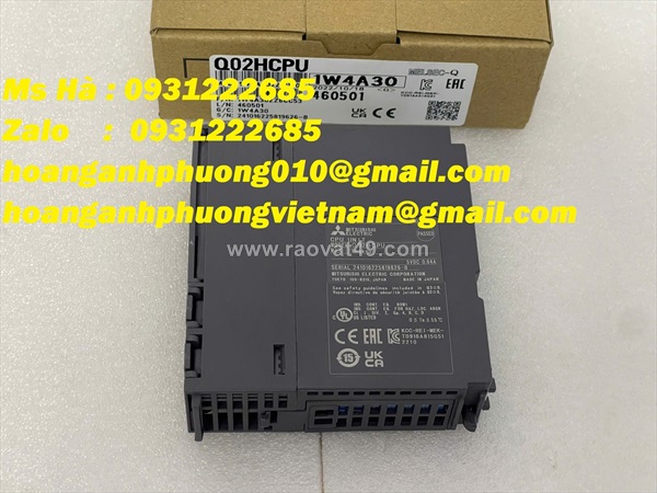 Bộ xử lý trung tâm điều khiển hãng mitsubishi q02hcpu