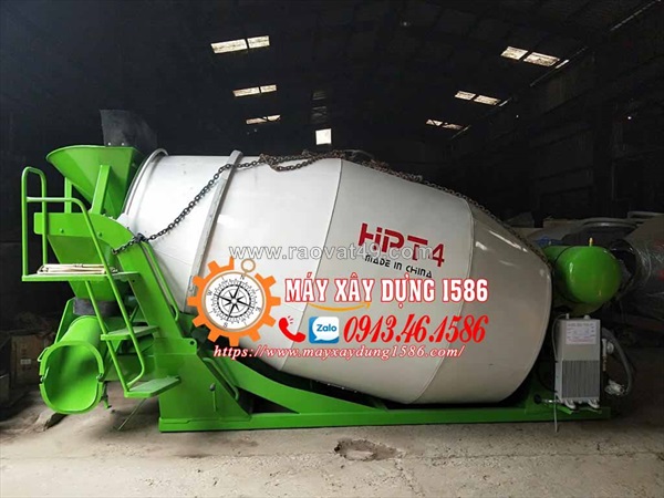 Bồn trộn mini 2-3-4-5 khối lắp xe ben