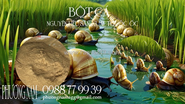 Bột cá – nguyên liệu đa năng cho sản xuất phân bón, thuốc diệt ốc bươu vàng, thuốc diệt chuột