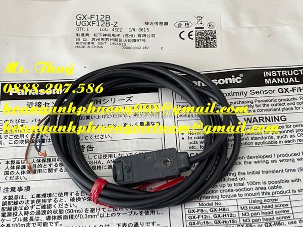 Cảm biến panasonic gx-f12b - h.a.p - chuyên thiết bị điện giá tốt