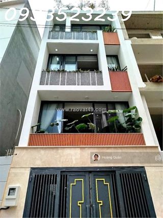 Cần bán gấp nhà hxh dương quảng hàm, gò vấp. 4x16m, 4 tầng giá chỉ hơn 8 tỷ