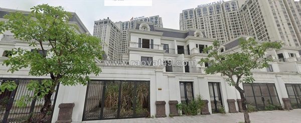 Cần cho thuê dài hạn biệt thự song lập thô 4 tầng vị trí đẹp tại dự án roman