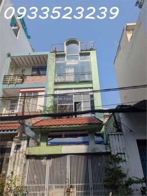 Căn nhà mặt tiền đường 8m kd buôn bán - dt 4m x 23m - 4 tầng - chỉ 9,8 tỷ - gần