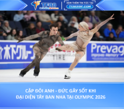 Cặp đôi anh - đức gây sốt khi đại diện tây ban nha tại olympic 2026