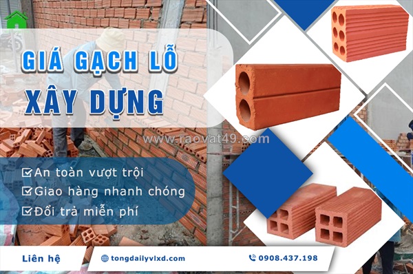 Cập nhật giá gạch lỗ xây dựng mới nhất 2026