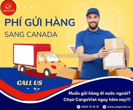 Cargoviet – chuyên dịch vụ vận chuyển hàng đi canada với chi phí tối ưu