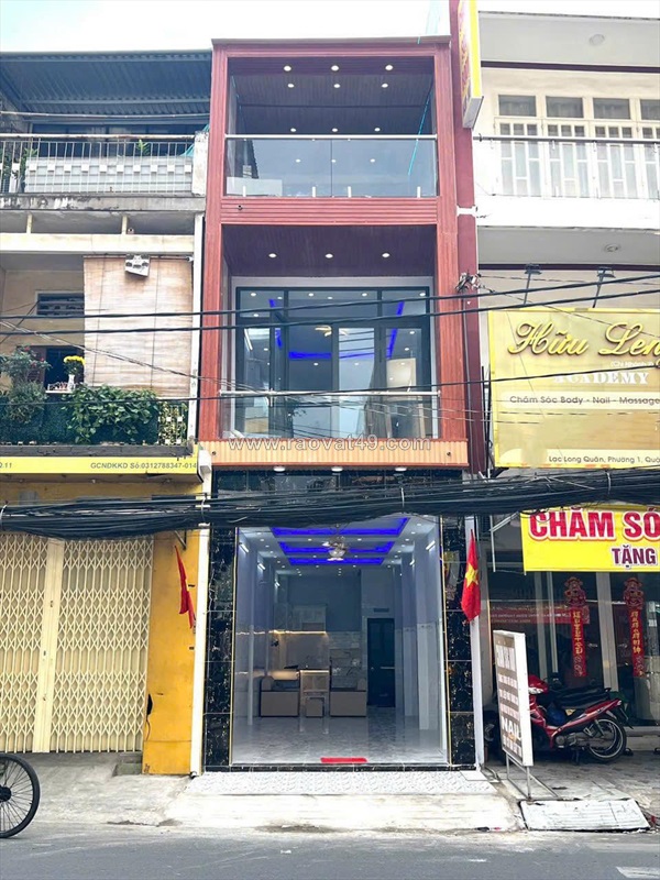 Chỉ nhỉnh 9 tỷ-gần chợ bình thới –3tầng 46m mặt tiền  thuận tiện kinh doanh