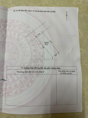 Chính chủ bán 78 m2 đất đầu giá đặng xá - gia lâm, giá chỉ 8.6 tỷ, lh 0985865658