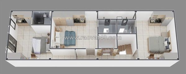 Chính chủ bán đất 73m2, mặt tiền 5m tặng nhà cấp 4 mái tôn lạnh đẹp - cạnh' khu