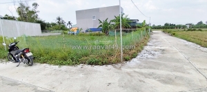 Chính chủ bán đất thổ cư sẵn sổ 2 mặt tiền duy nhất phước vân-cần đước-long an