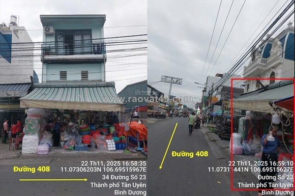 Chính chủ bán nhà 2 mặt tiền ngay chợ phú chánh cũ (117,1m2)