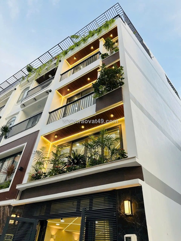 Chính chủ bán nhà 4 tầng, 5 x 17m, hẻm ô tô thông đường quang trung, p.8, gv