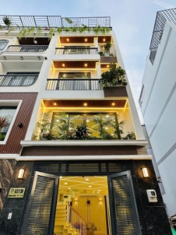 Chính chủ bán nhà 4 tầng hẻm thông,5 x 17m, ở đường phạm văn chiêu, p.9, gv,