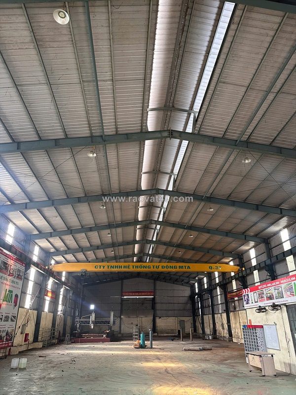 Cho thuê 1200m2 kho xưởng tại kcn thạch thất – quốc oai, hà nội