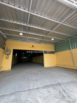 Cho thuê 450m2 kho mt nguyễn cửu phú đối diện đh phạm ngọc thạch