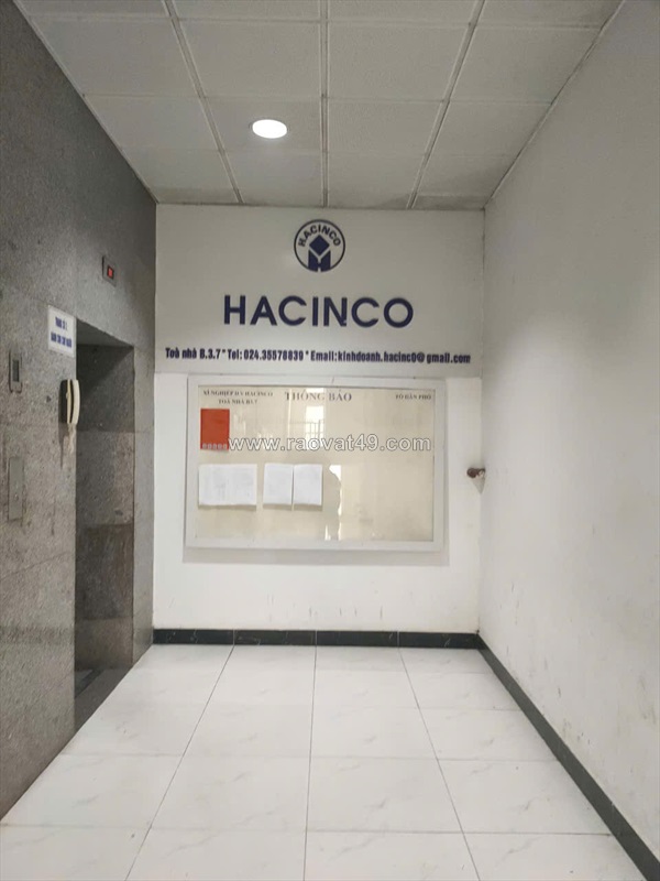 Cho thuê căn hộ hacinco lê văn lương – tòa b3.7