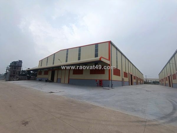 Cho thuê kho xưởng – cụm cn an khánh, hà nội • diện tích kho xưởng: 3.000m²