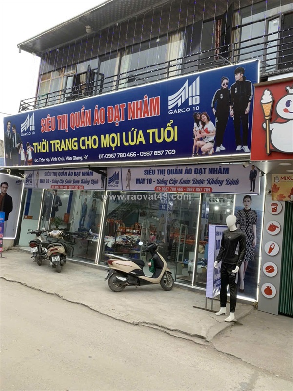 Cho thuê mặt bằng 2 tầng – diện tích lớn – kinh doanh thoải mái - giá thuê hợp