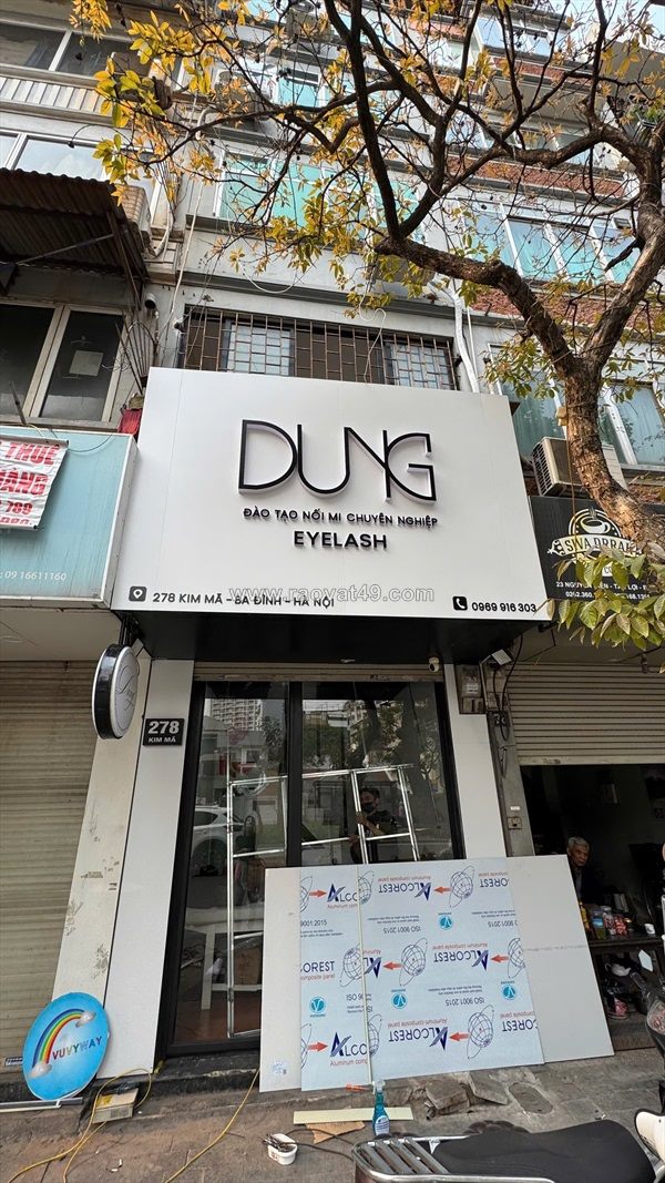 Cho thuê mặt bằng kinh doanh - 278 kim mã, hà nội