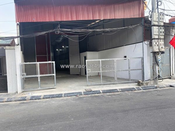Cho thuê mặt bằng - làng chài, võng la, hà nội thích hợp: kinh doanh, kho chứa