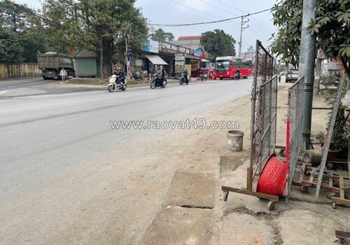 Cho thuê mặt bằng ngã 4 cây xăng, xuân khanh, sơn tây, hà nội