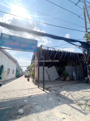 Cho thuê nhà (10x60m) mặt tiền phạm hùng xã bình hưng. bình chánh giáp q8. giá: