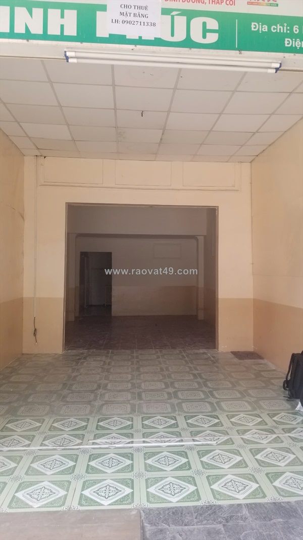 Cho thuê nhà kd dt: 64m2 mặt tiền tại số 6, bùi quang là, p.12, gò vấp, hcm