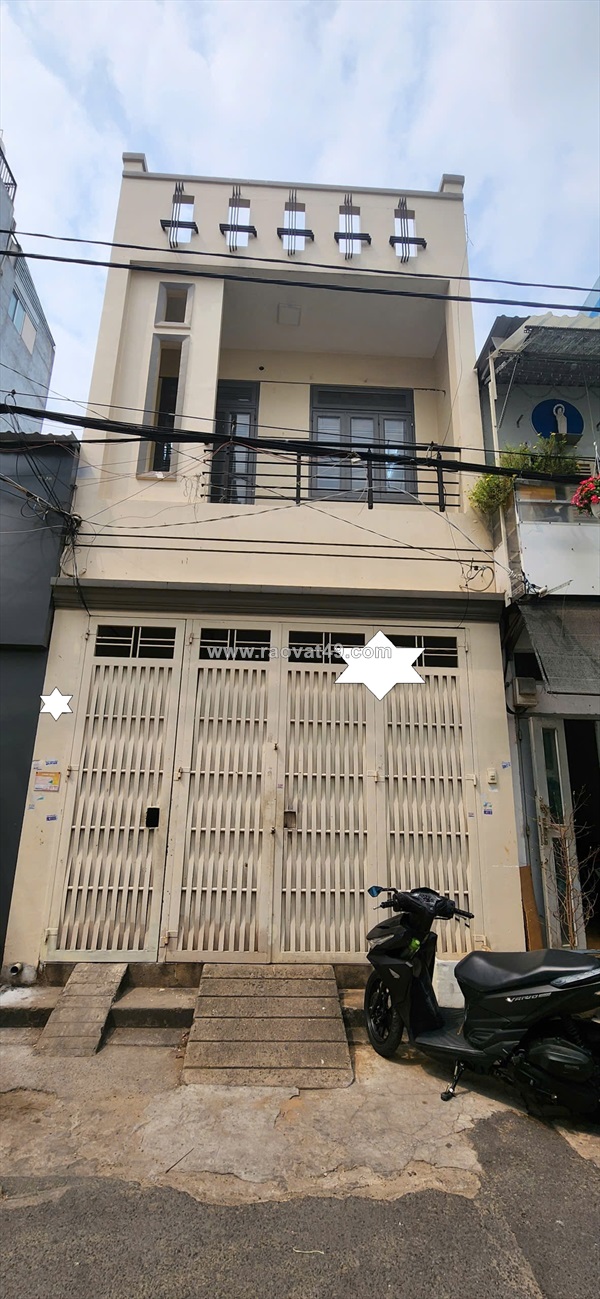 Cho thuê nhà mặt tiền nb gò dầu q.tân phú 91m²,2tầng, 14triệu