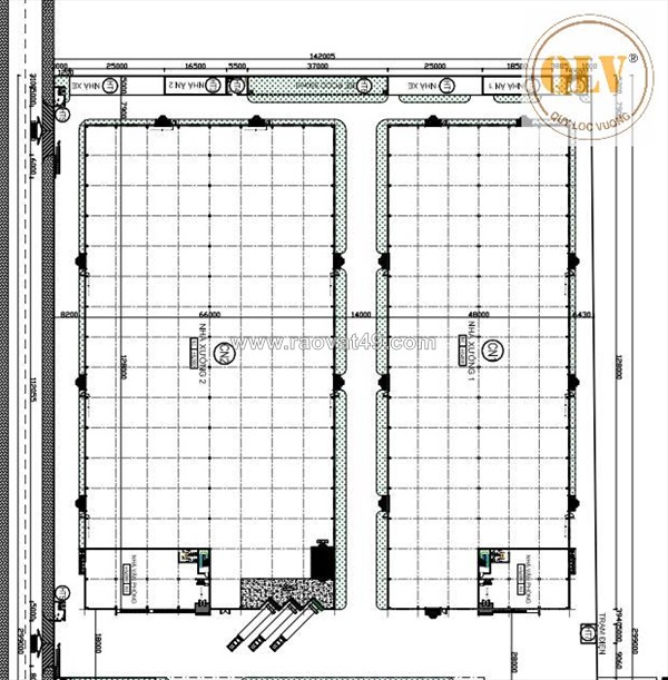 Cho thuê nhà xưởng kcn đồng xoài 27.281m²