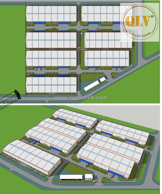 Cho thuê nhà xưởng kcn lộc an, đồng nai 56.000m²