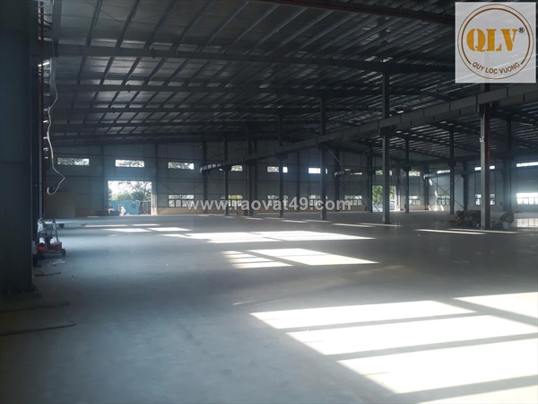 Cho thuê nhà xưởng mới xây dựng kcn long hậu, cần giuộc, long an 6.552m²