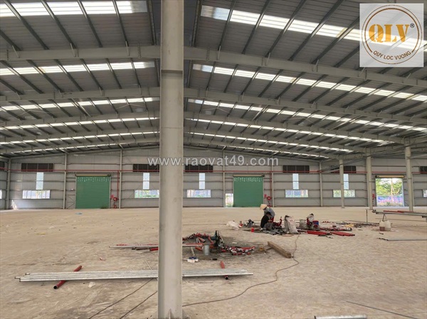 Cho thuê nhà xưởng mới xây kcn phước đông 14.459m²