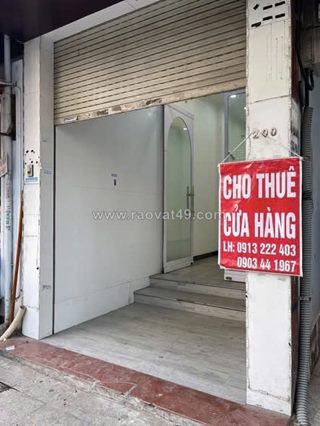Cho thuê tầng 1 – mặt phố đội cấn khu vực sầm uất, đông dân cư, gần các tuyến
