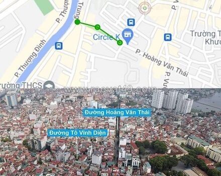 Cho thuê toà nhà mặt phố hoàng văn thái – thanh xuân – hà nội