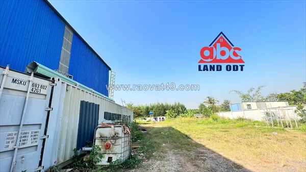 Cho thuê xưởng sản xuất dt đất 4000m2. tt long thành . chỉ 80tr. trống xưởng