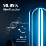 Clair lite uv-c-gerät – die komplettlösung für die raumdesinfektion