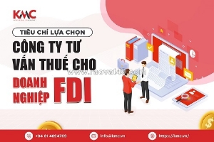 Công ty tnhh tư vấn kmc – tư vấn thuế uy tín chuyên nghiệp