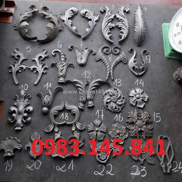 Cung cấp gang đúc trang trí cho nhà thầu