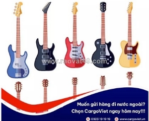 Cùng cargoviet tìm hiểu các loại đàn guitar thường được gửi đi mỹ