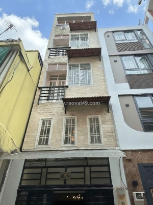 D2123 ⚡️ nhà 1/ nguyễn đình chiểu quận 3, shr, vuông, hxh, 5 tầng, 6.x tỷ