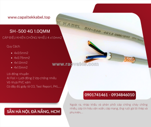 Đà nẵng, hà nội phân phối cáp điều khiển chống nhiễu 4x1.0 altek kabel